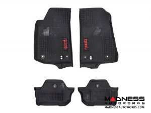 Jeep Wrangler JL Floor Mats - All Weather - 2 Door